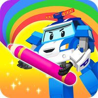 Poli Coloring & Games - Kids