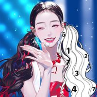 IVE Paint by Number Game