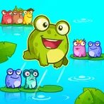 Frog Sort Color: Puzzle Game