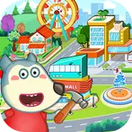 Wolfoo's Town: Dream City Game