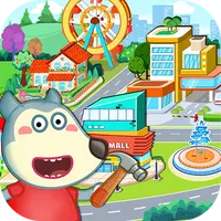Wolfoo's Town: Dream City Game