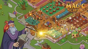 Idle Magic School - Screenshot 1