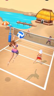 Beach Volleyball Game - Screenshot 1