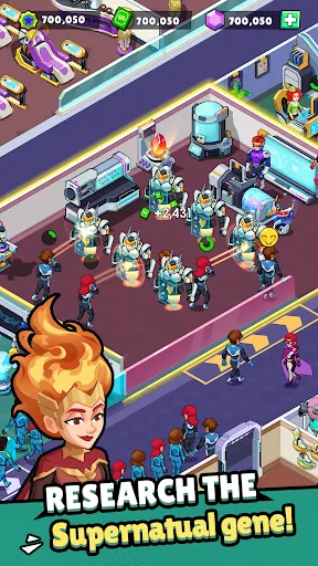Idle Superpower School - Screenshot 3