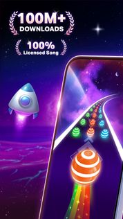 Dancing Road Color Balls Match - Screenshot 1