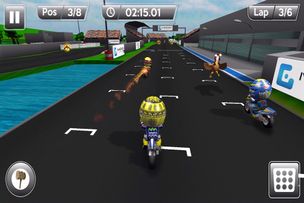 MiniBikers: The game of mini racing motorbikes - Screenshot 3
