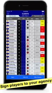 Hockey Agent: Team Manager sim - Screenshot 1