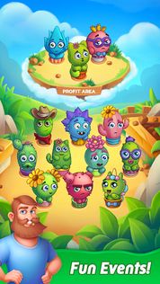 Blooming Flowers Merge Game - Screenshot 3
