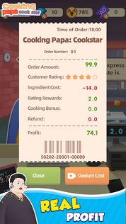 Cooking Papa: Cookstar - Screenshot 2