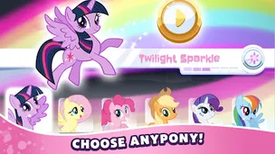 My Little Pony Rainbow Runners - Screenshot 1