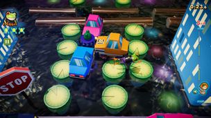 Frogger in Toy Town - Screenshot 2